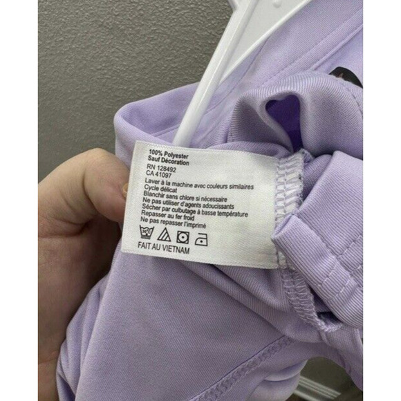 Mens Greg Norman Shirt Size Medium Purple Short Sleeve Golf Polo - Picture 4 of 10